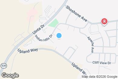 Map image of the property - 160 Sioux Cir