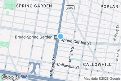 Map image of the property - 511 N Broad St