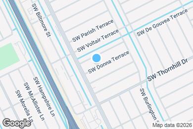 Map image of the property - 367 SW Donna Terrace