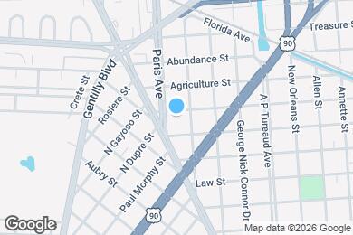 Map image of the property - 1614 Industry St