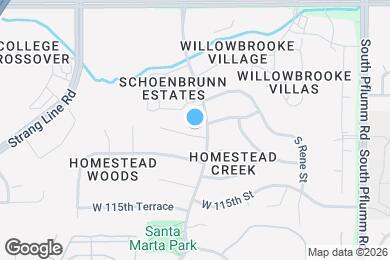 Map image of the property - 14126 W 113th Terrace