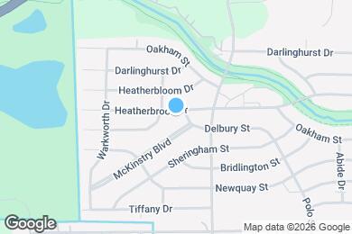 Map image of the property - 6127 Heatherbrook Dr