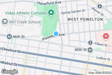 Map image of the property - 4224 Powelton Ave
