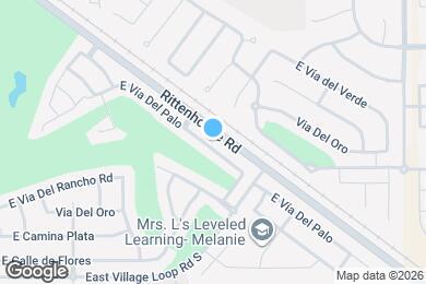 Map image of the property - 22234 E Vía Del Palo