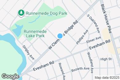 Map image of the property - 396 W Clements Bridge Rd