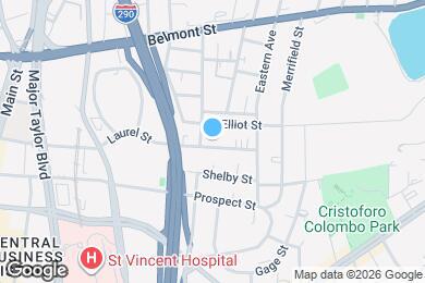 Map image of the property - 54 Laurel St