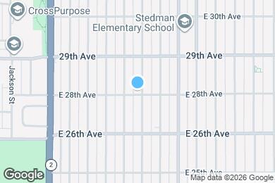 Map image of the property - 2801 Clermont St