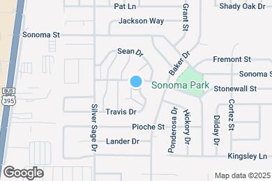 Map image of the property - 850 Travis Dr