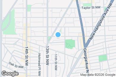 Map image of the property - 1222 Quincy St NW