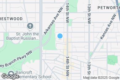 Map image of the property - 3900 14th St NW