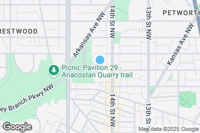 Map image of the property - 3902 14th St NW