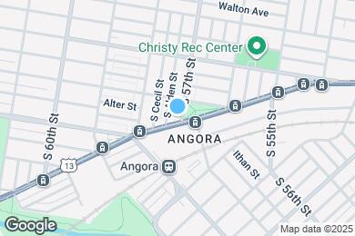 Map image of the property - 5701 Baltimore Ave