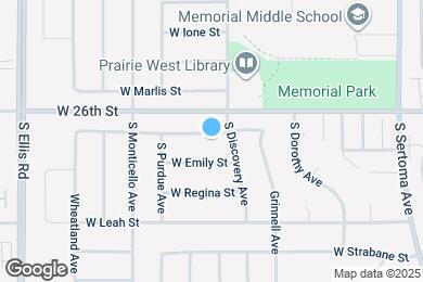 Map image of the property - 7605 W Alexandra St