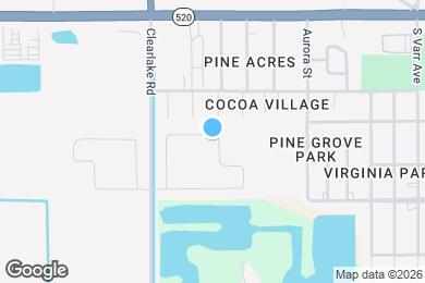 Map image of the property - 545 Sorrento Dr