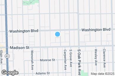 Map image of the property - 421 S Kenilworth Ave