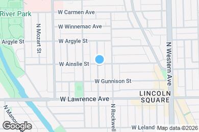 Map image of the property - 2633 W Ainslie St