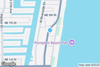 Map image of the property - 305 N Pompano Beach Blvd
