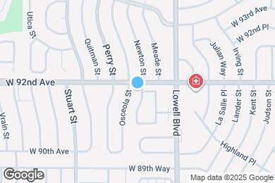 Map image of the property - 9181 Newton St