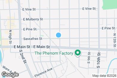 Map image of the property - 527 Sassafras St