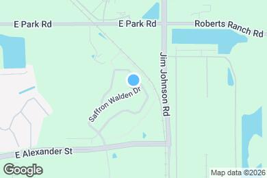 Map image of the property - 2107 Saffron Walden Dr