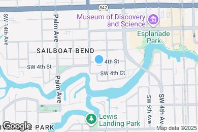 Map image of the property - 818 Tequesta St