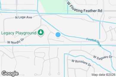 Map image of the property - 5668 W Stadium Ln