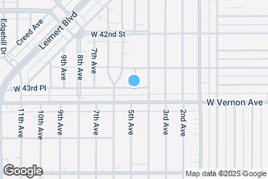 Map image of the property - 2702 W 43rd Pl