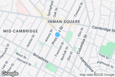 Map image of the property - Room in Shared 4 bed/1 bath home in Inman Square