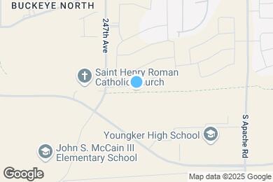 Map image of the property - 24615 W Flores Dr