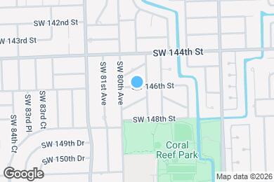 Map image of the property - 7970 SW 146th St