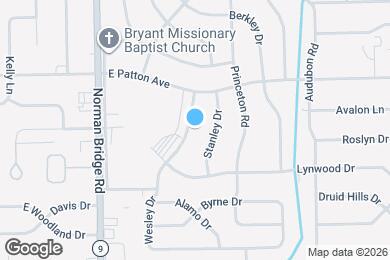 Map image of the property - 3719 Wesley Dr