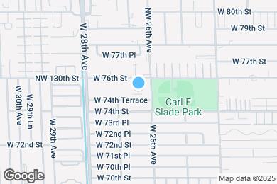 Map image of the property - 2650 W 76th St