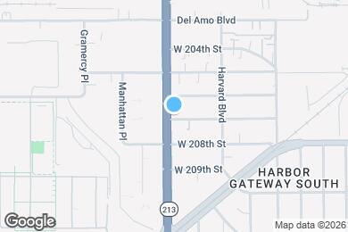 Map image of the property - 20624 S Western Ave