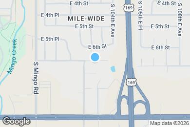 Map image of the property - 10208 E 7th St