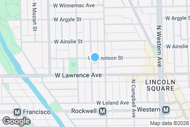 Map image of the property - 2617-25 W Gunnison