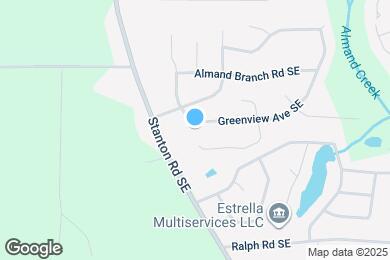 Map image of the property - 549 Greenview Ave SE