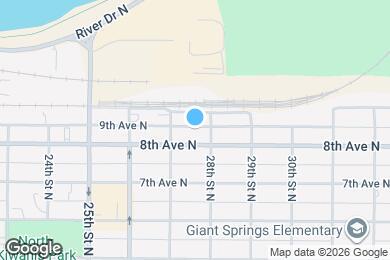 Map image of the property - 2719 8th Ave N