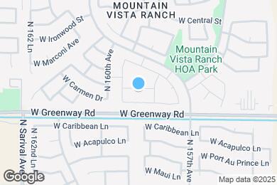 Map image of the property - 15905 W Saguaro Ln