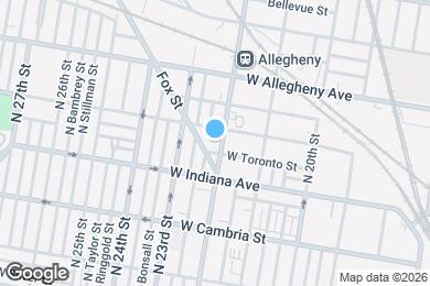 Map image of the property - 3040 N 22nd St