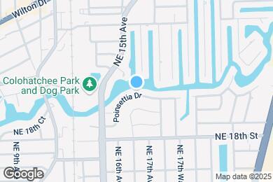 Map image of the property - 1653 Poinsettia Dr