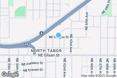 Map image of the property - 6134 NE Oregon St
