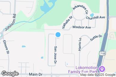 Map image of the property - 129 San Jose Dr