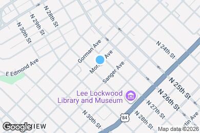 Map image of the property - 2716 Morrow Ave