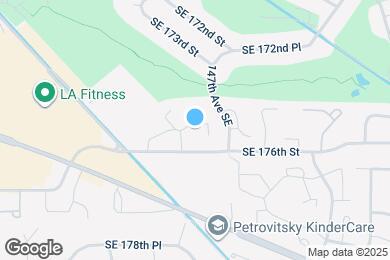 Map image of the property - 14600 SE 176th St