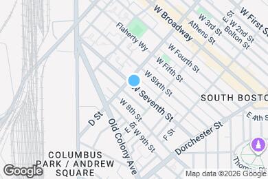 Map image of the property - 115 W Seventh St
