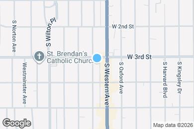 Map image of the property - 314 S Manhattan Pl