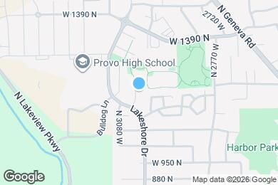 Map image of the property - 1186 N 3020 W