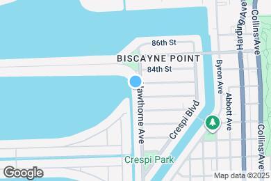 Map image of the property - 8220 Hawthorne Ave