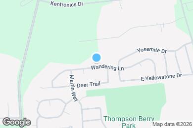 Map image of the property - 3123 Wandering Ln