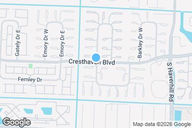 Map image of the property - 2601 Crosley Dr W